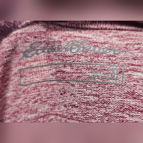 Eddie Bauer Women's Red/White Tight Knit Tank Top Size 2XL - Picture 7 of 12